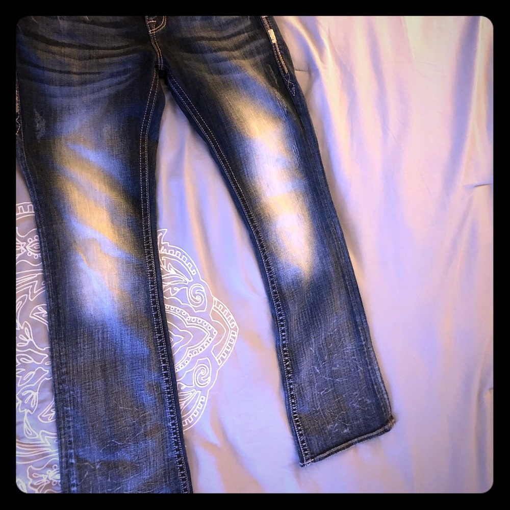 Buckle Jeans - Rock Revival Dark Blue